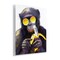 Stupell Industries Cool Monkey with Disco Banana Wall Plaque By Kamdon Kreations